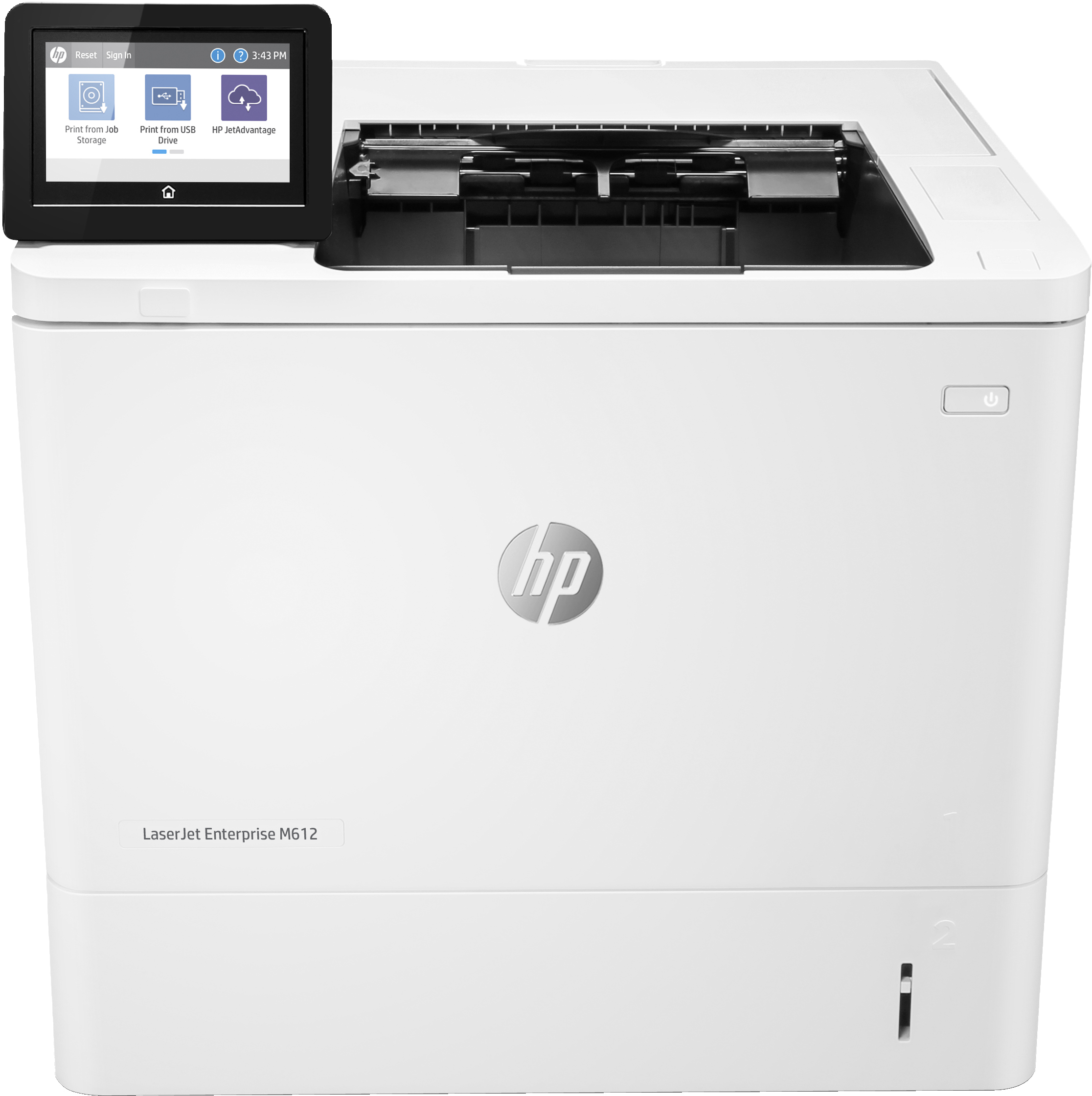 HP LaserJet Enterprise M612dn S/W-Laserdrucker 71 S./Min. LAN Duplex