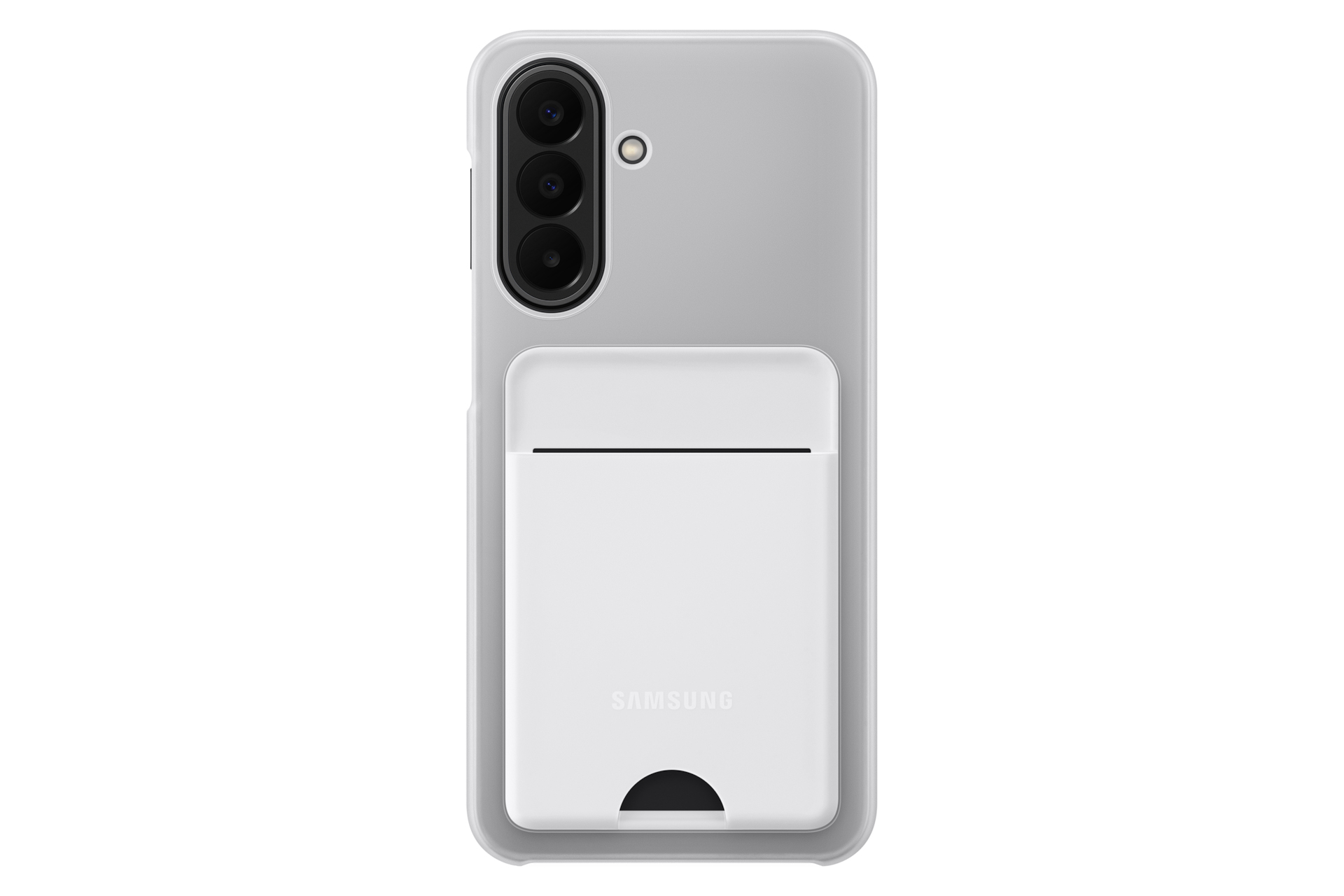 Samsung Card Slot Case fr Galaxy A27, Light Gray