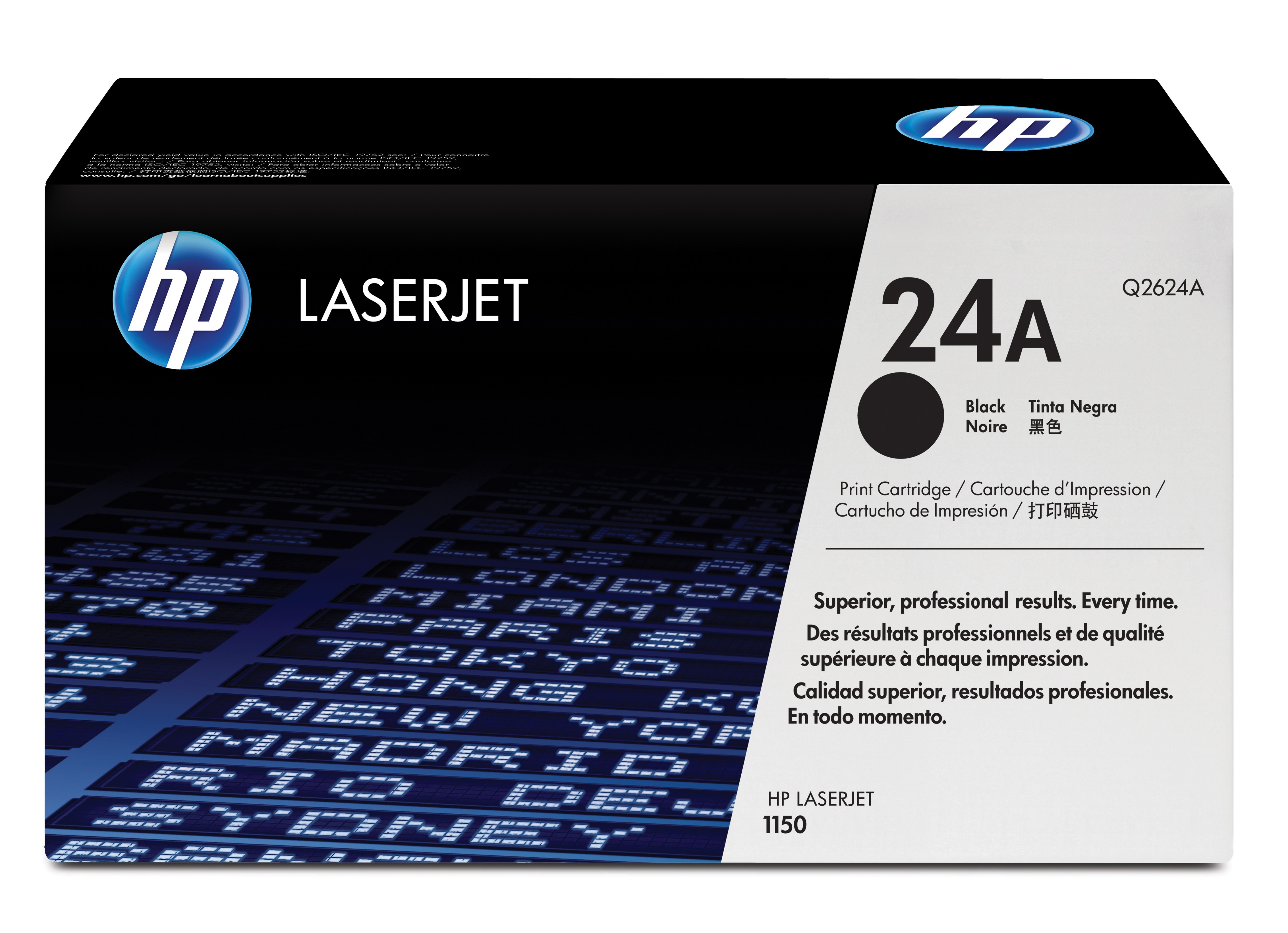 HP 24A - sort - original - LaserJet -