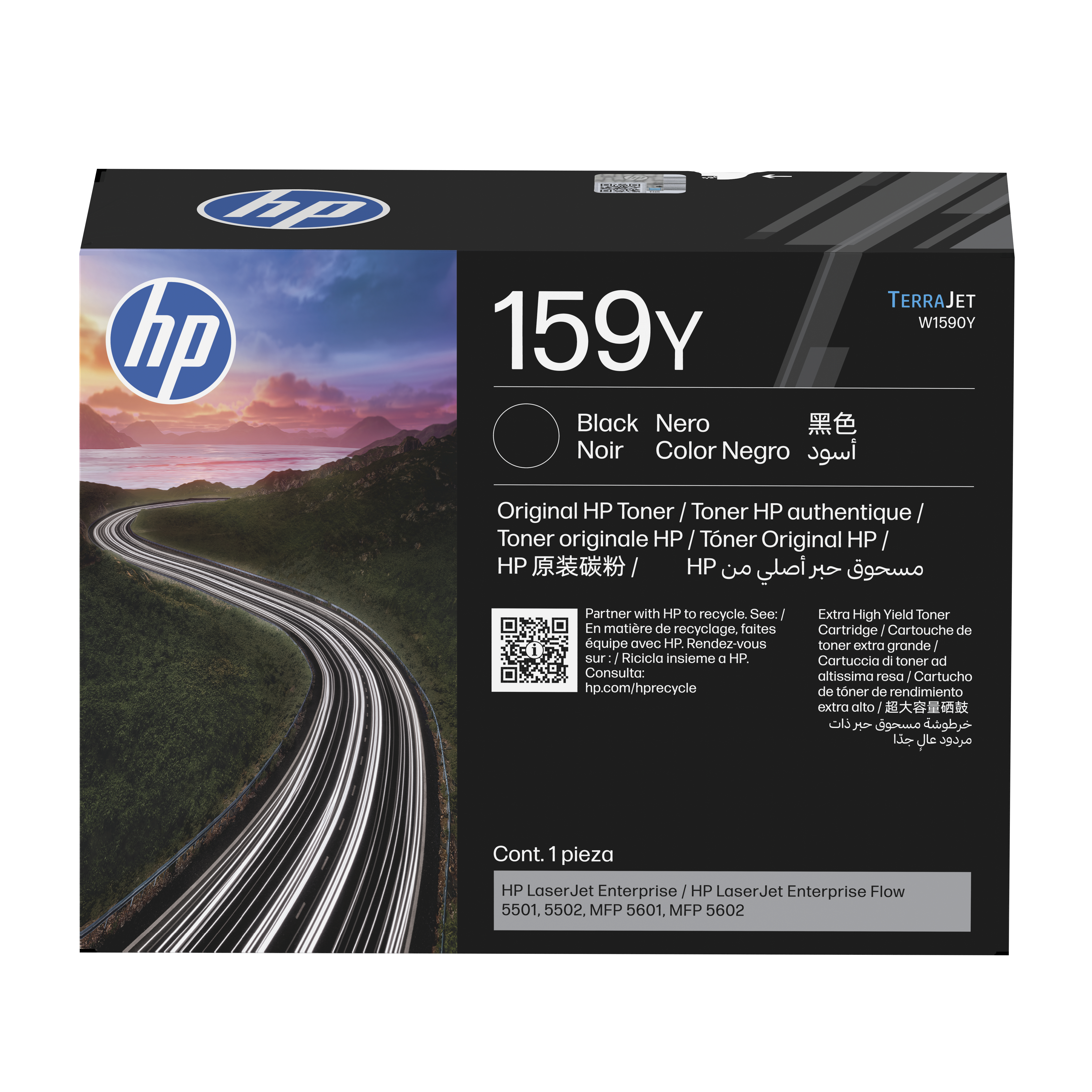HP 159Y Black Original LaserJet Toner Cartridge Schwarz 26000Seiten