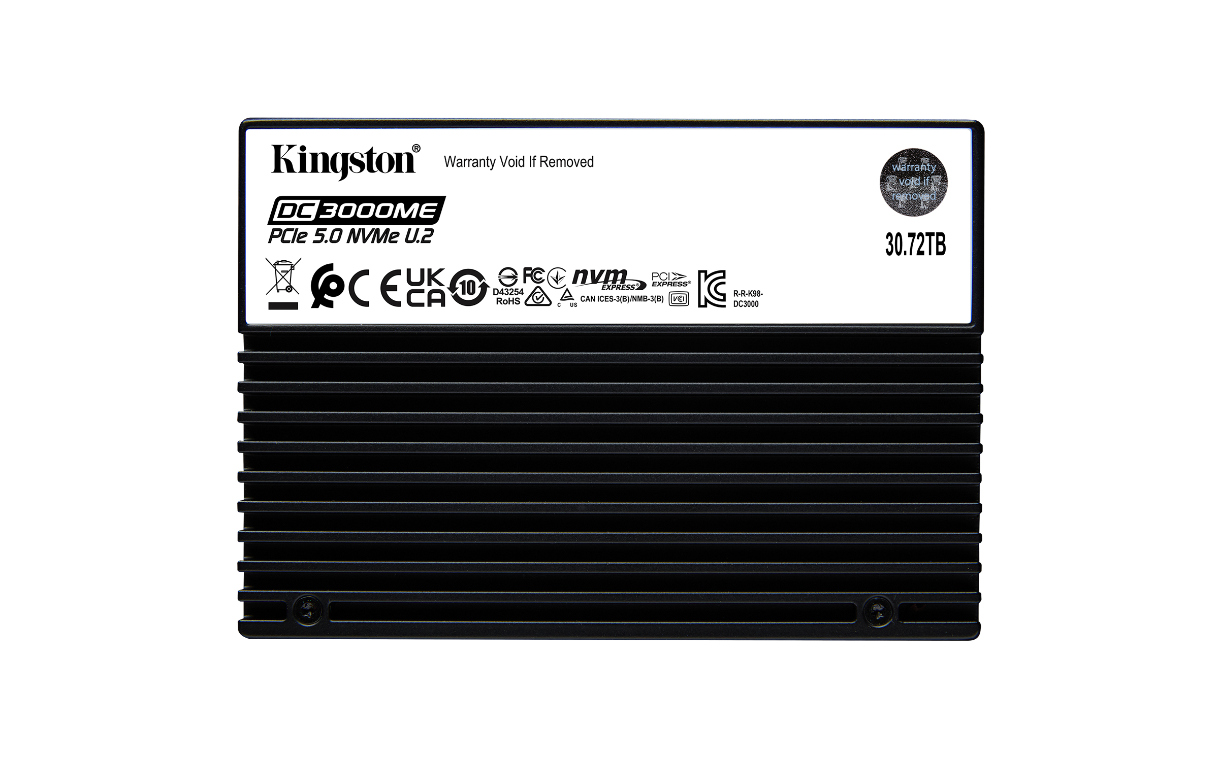 30.72TB Kingston DC3000ME U.2 PCIe 5.0 NVMe TCG Opal Enterprise