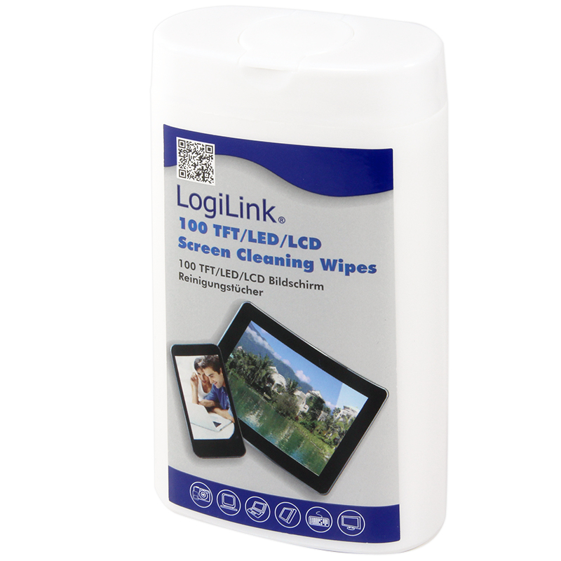 Z LogiLink TFT/LCD und Plasma Reinigungstücher
