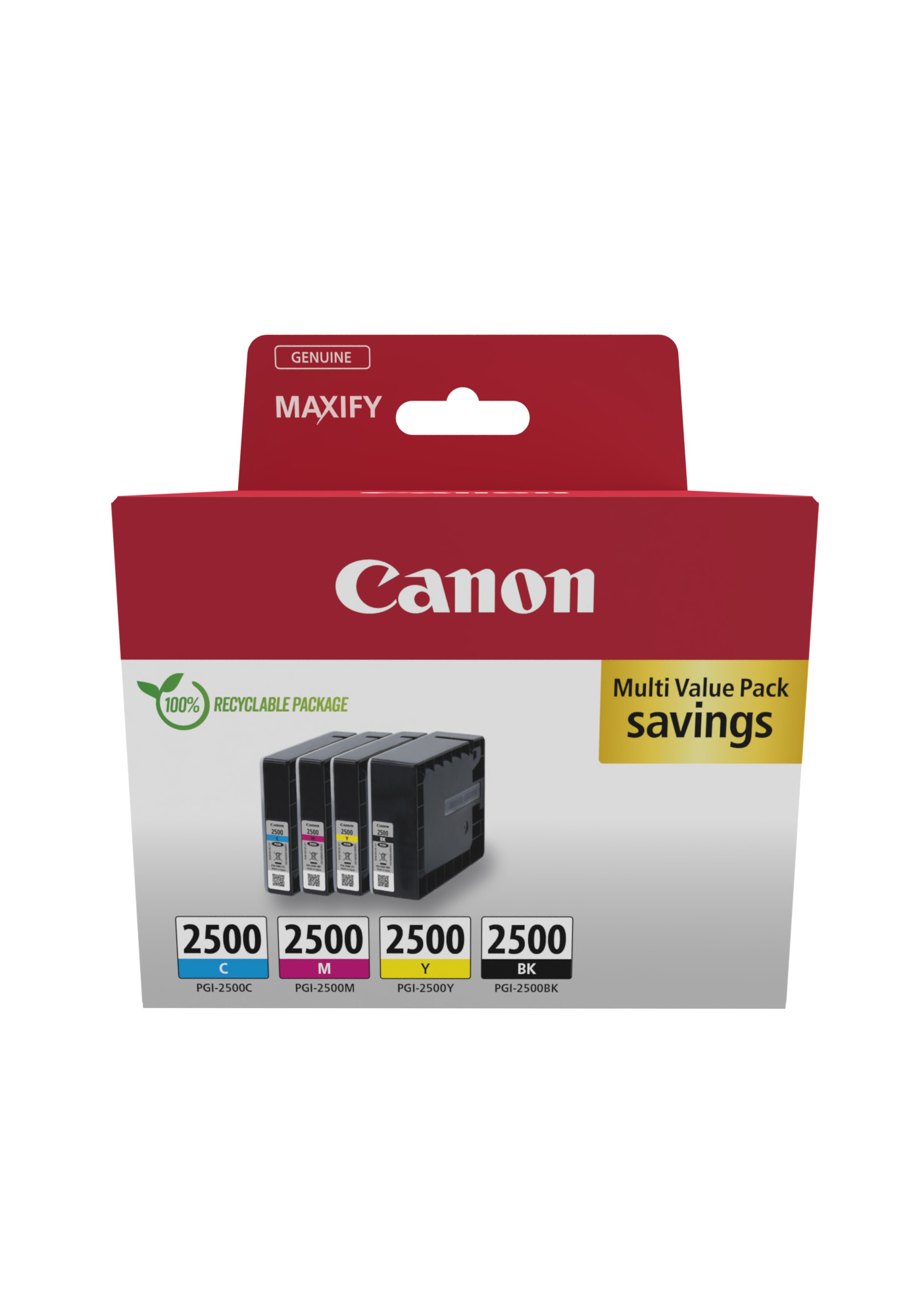 Canon Tinte PGI-2500 9290B006 4er Multipack (BKMCY)
