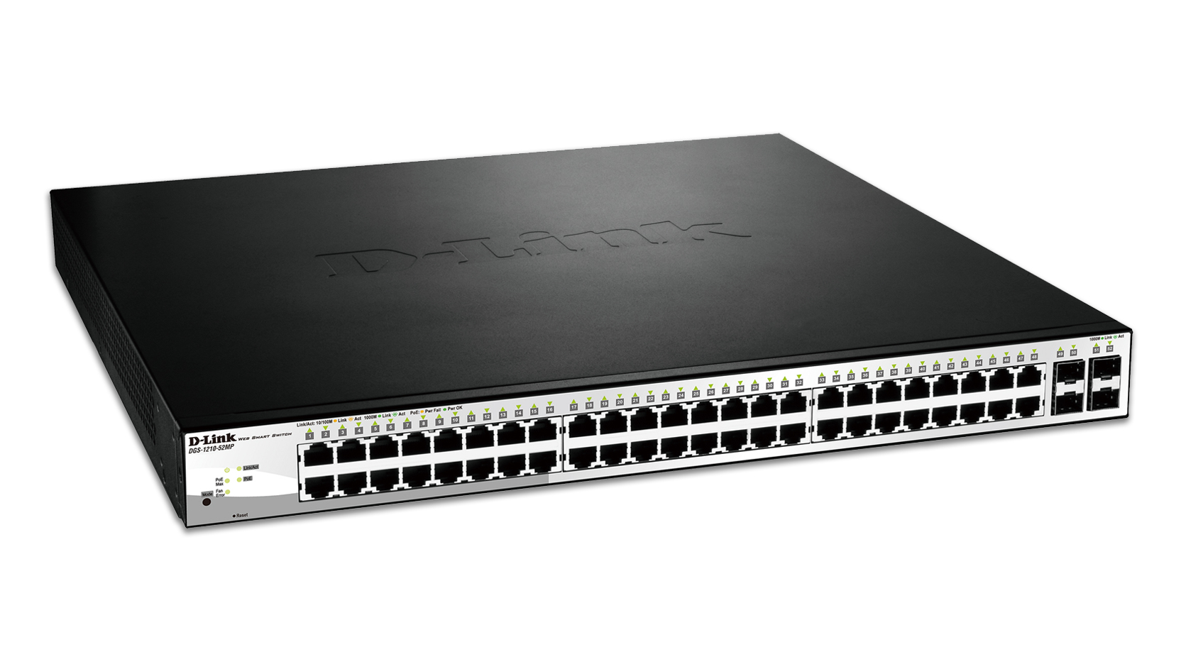 D-Link DGS 1210-52MP - switch - 52 por