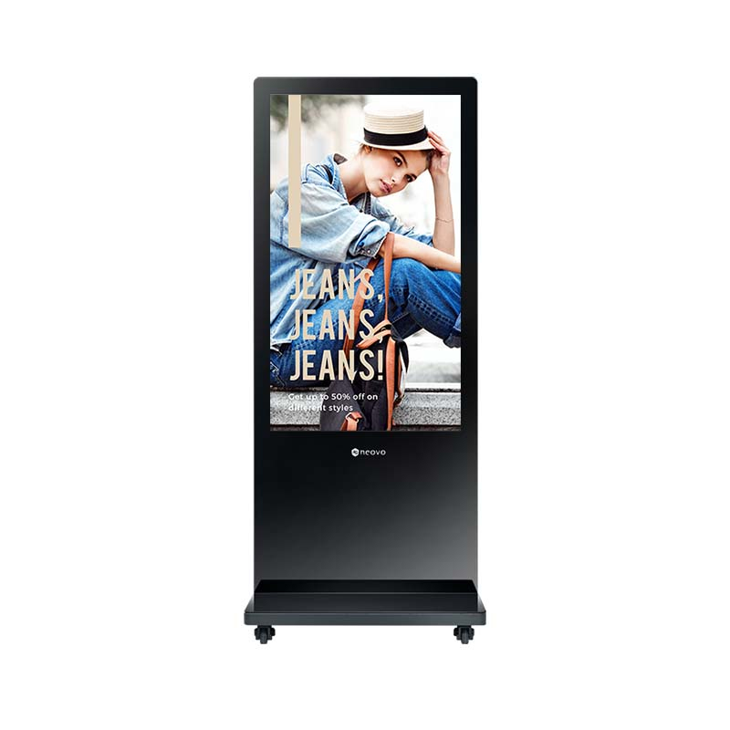 AG neovo PF-55H 138.7cm(55") Einseitige Signage Stele (Speditionsversand)