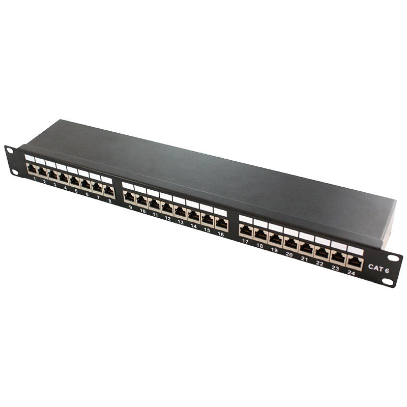 Logilink, Cat.6A Patch Panel 24-Port S