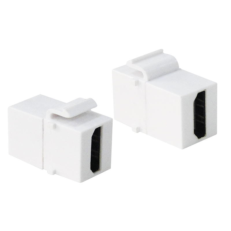 Keystone Verbinder HDMI F/F, white LogiLink