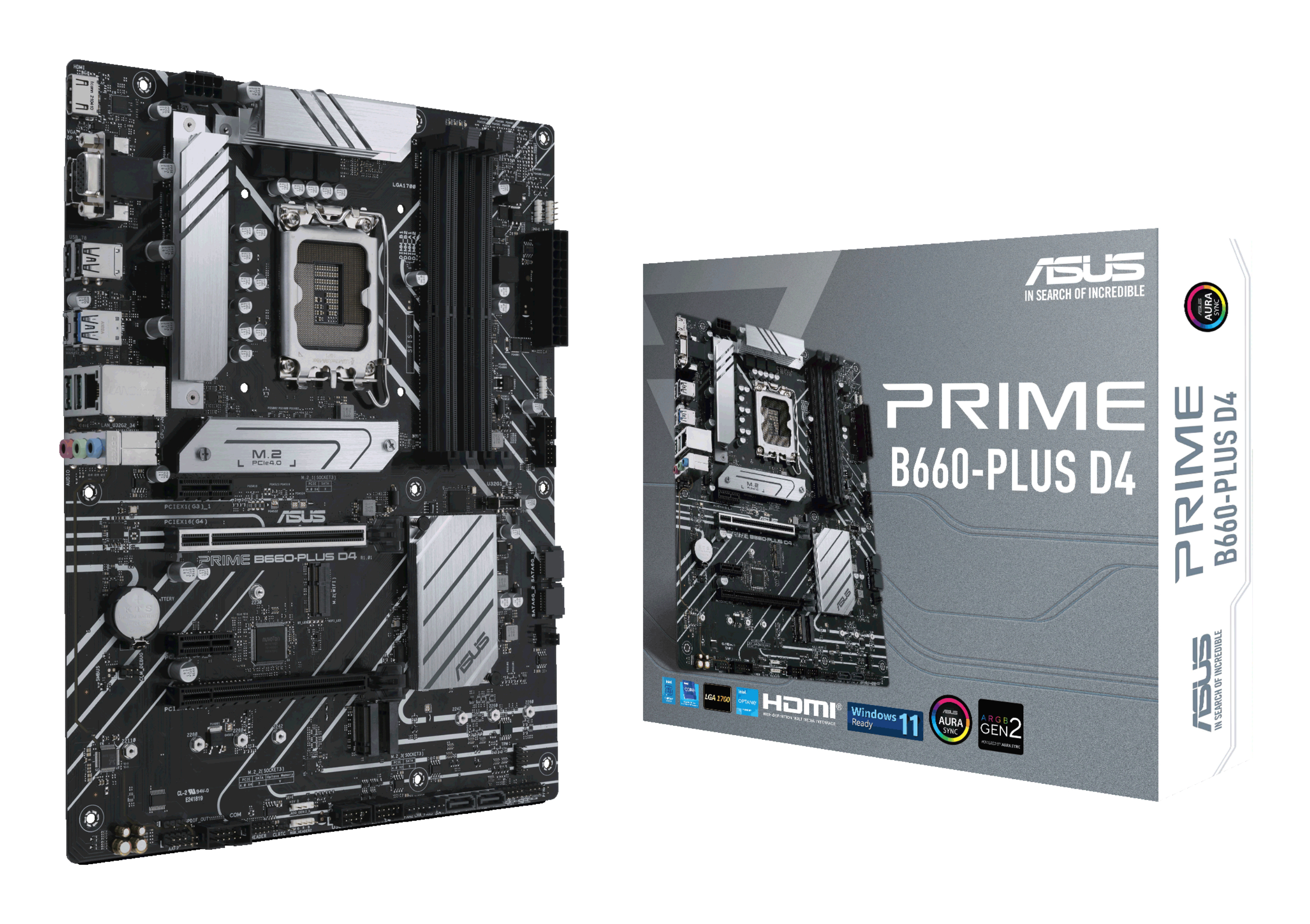 ASUS PRIME B660-PLUS D4 ATX LGA1700 Intel B660