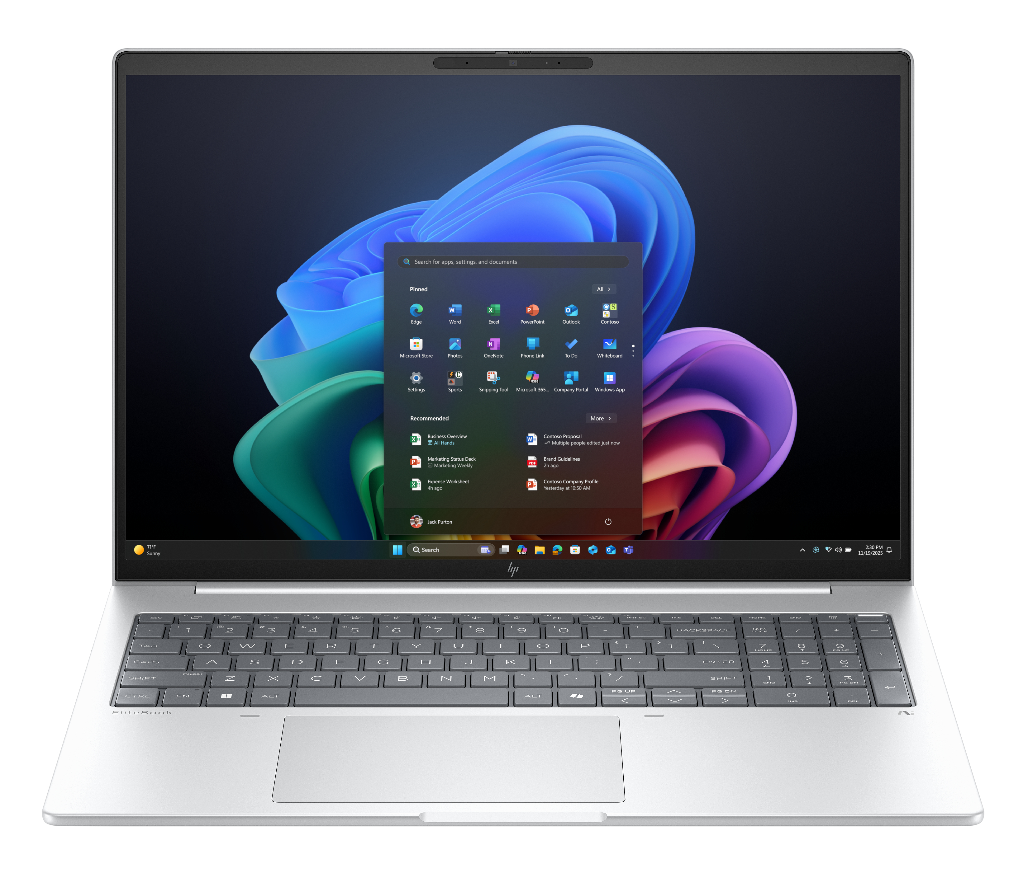 HP EliteBook 8 G1i 16 Intel Core Ultra 7 256V 16inch WUXGA 16GB LPDDR5X 512GB SSD W11P 3Y Onsite Copilot+ (ML)