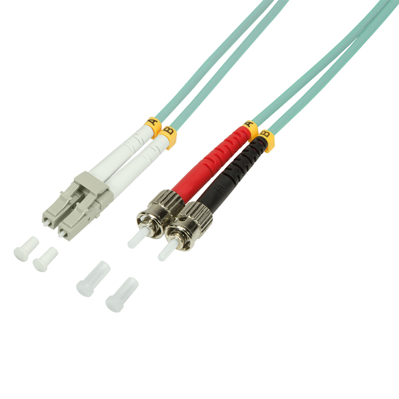 LWL Patchkabel OM3 LC / ST 1,0m Duplex LogiLink