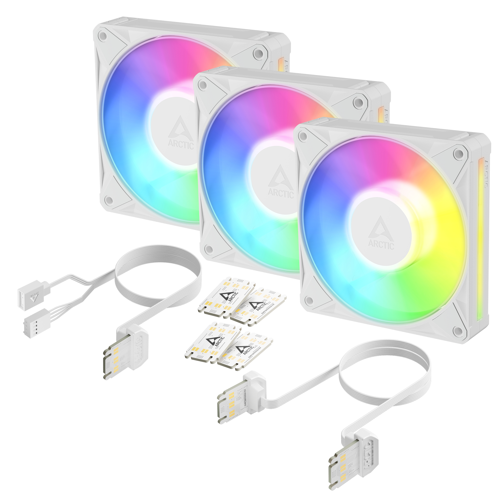 ARCTIC BioniX P12 A-RGB 3-Pack (White)