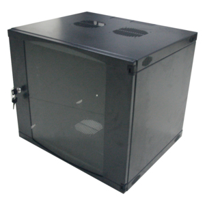 Logilink 19" Wallmount Single Section Box 06U, Flat Pack, black