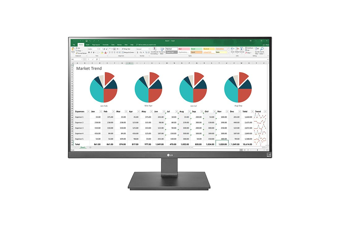LG LCD 27UK670P-B 27" black