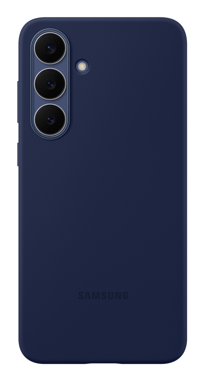 Samsung Silicone Cover fr Galaxy S25 FE, Dark Blue