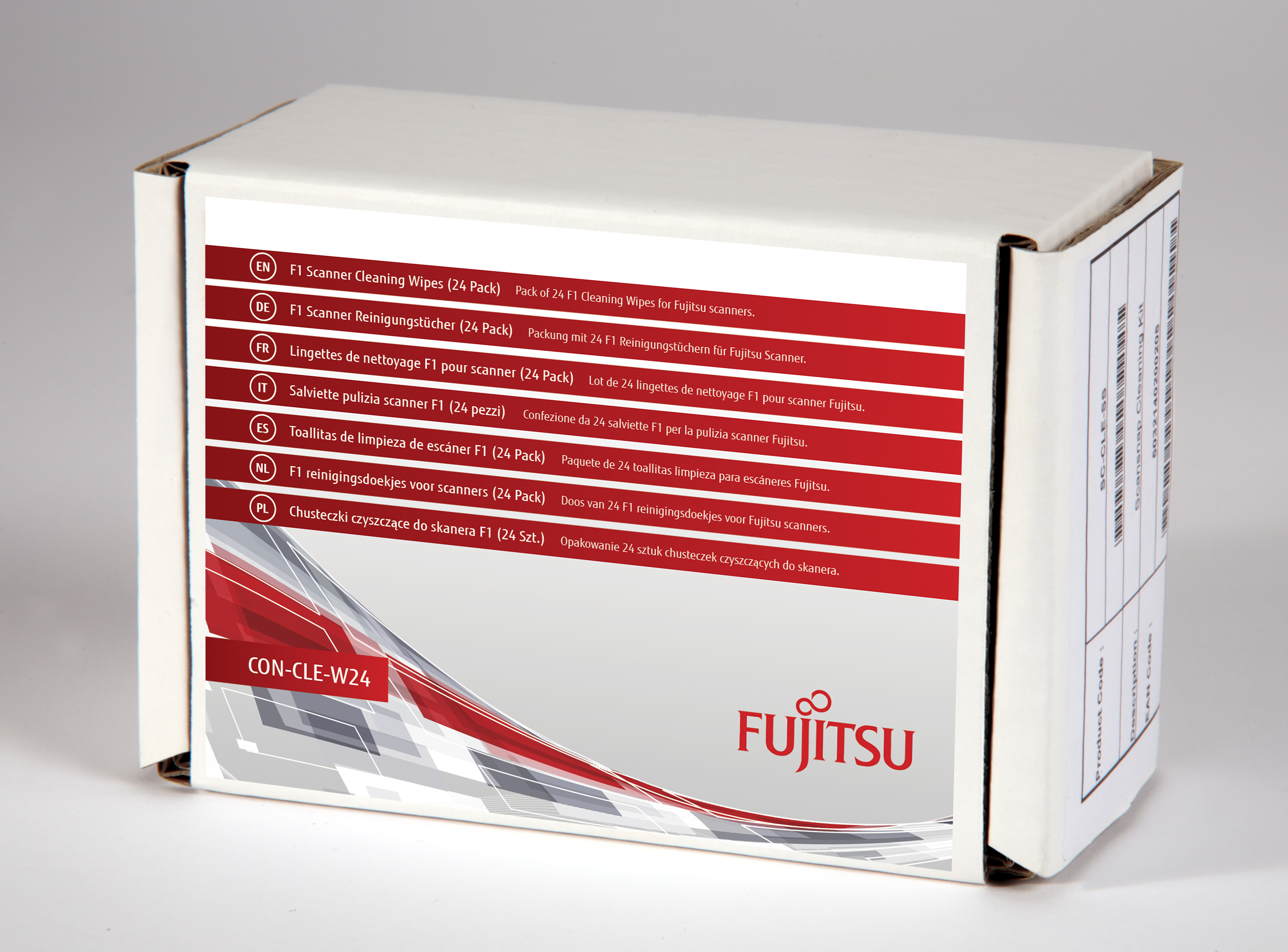 RICOH Pack of 24 F1 Cleaning Wipes for Fujitsu scanners