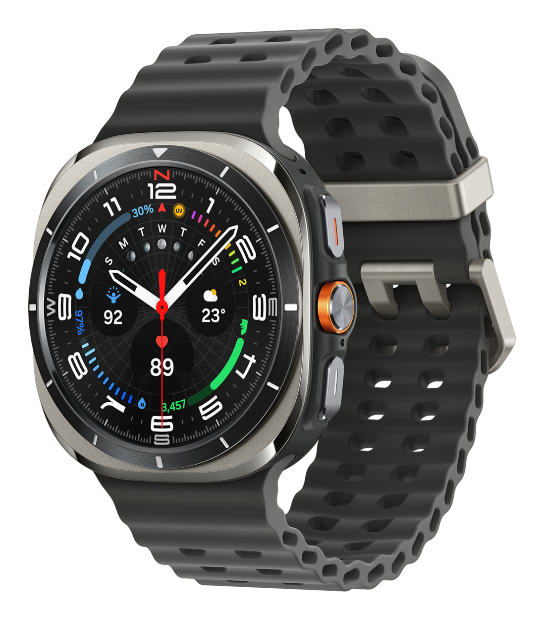 Samsung Galaxy Watch Ultra 47 mm Sølv SmartWatch