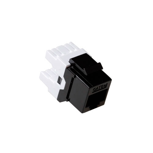 Keystone Jack CAT6 unshielded white