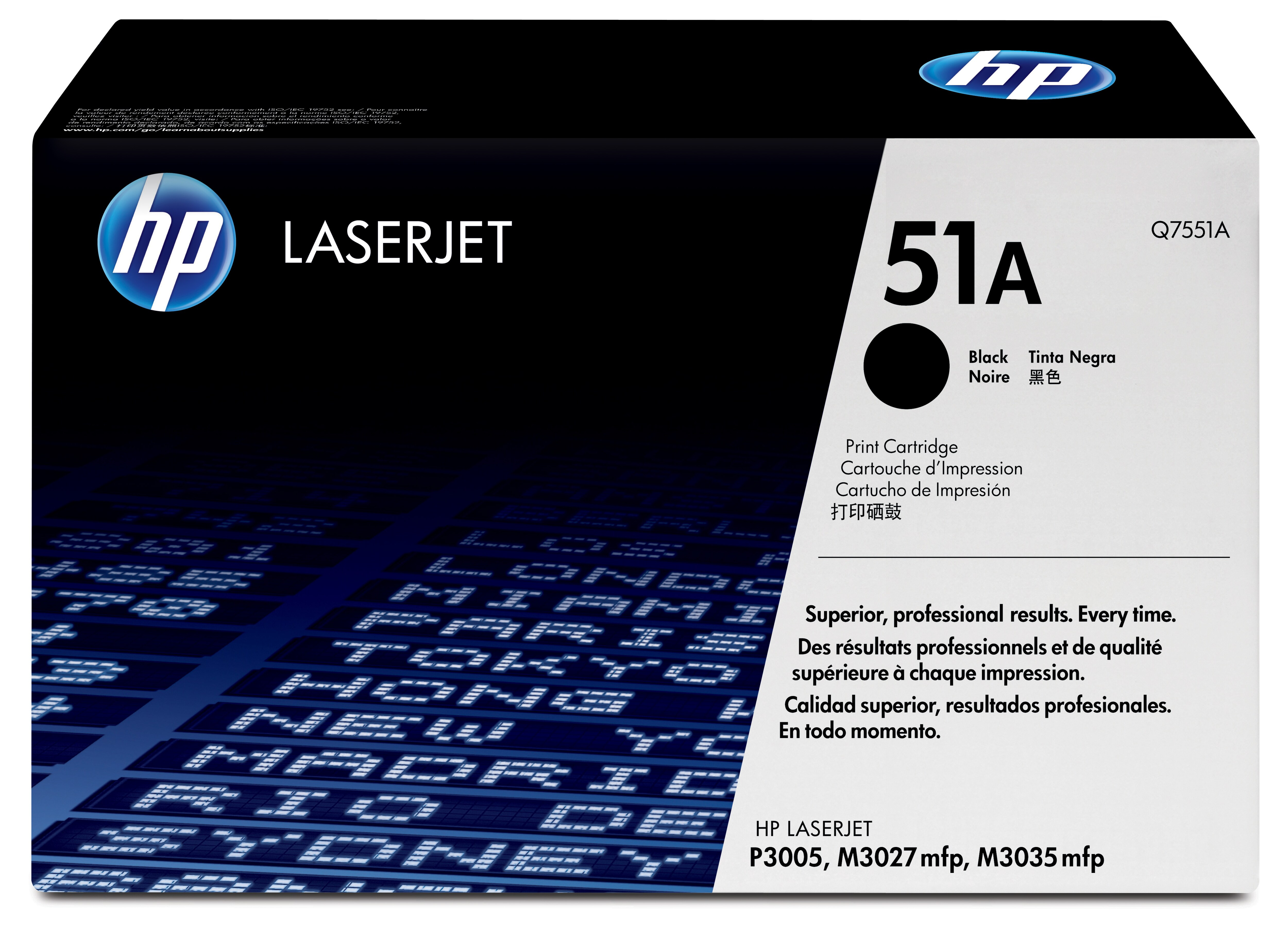 HP 51A - sort - original - LaserJet - to