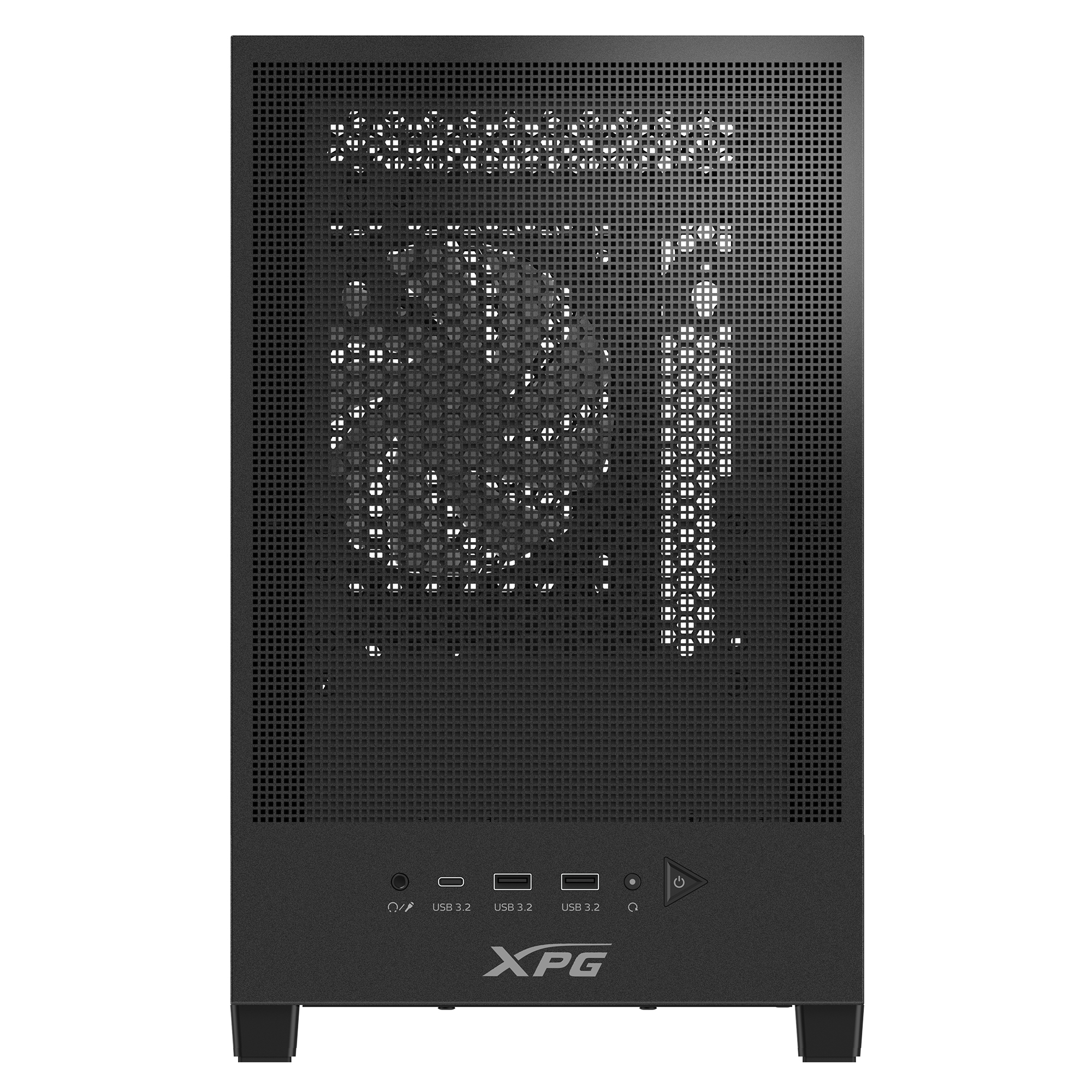 XPG Valor Mesh Nano mATX Mini Tower schwarz Glas USB C 1x120mm ARGB