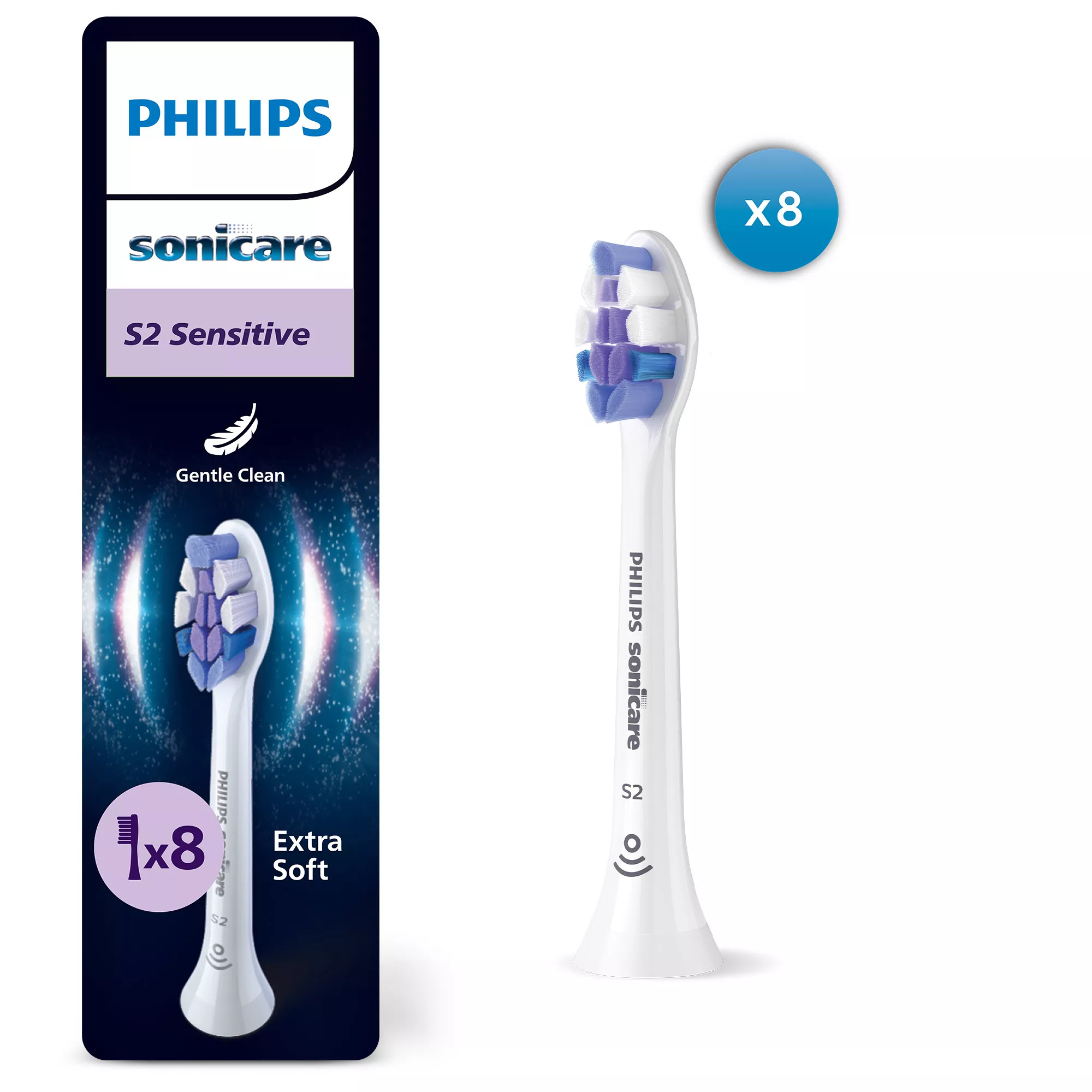 Philips HX6058/87 Tandbørstehoveder Hvid