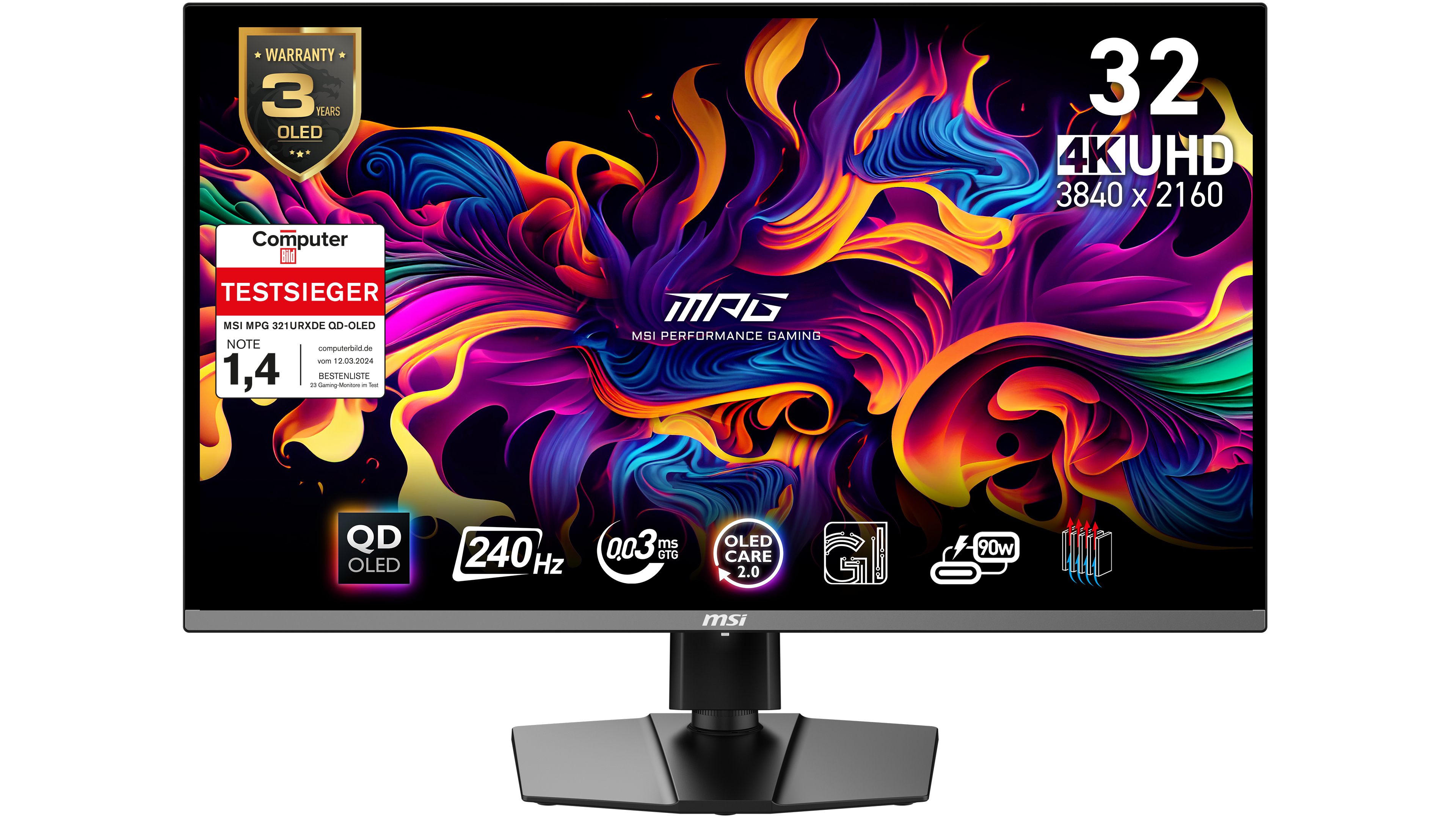 MSI MPG 321URXDE QD-OLED 80cm (31,5")