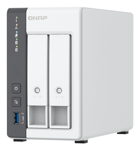 QNAP TS-216G 2-bay ARM 4-core Cortex-A55 2.0GHz 2xSATA 6Gb/s 3.5/2.5inch 4GB RAM on-board 1xGbE 1x2.5GbE 1xUSB3.2 Gen1 and 2xUSB2.0
