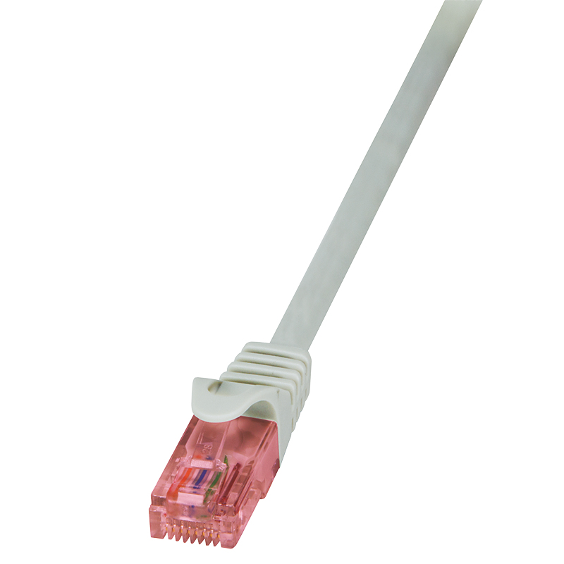 Logilink Patch Cable Cat.6 U/UTP BC grey, 1,50m PrimeLine