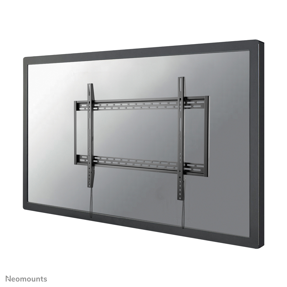 Neomounts LFD-W1000, Fixed Display  Mount Wall, 60-100" , Max 125  kg, VESA 200x200 - 900x600, D:3,2CM, Black 60 - 100", max. 125kg