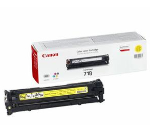 Canon Cartridge 718 Yellow Gelb (2659B014)