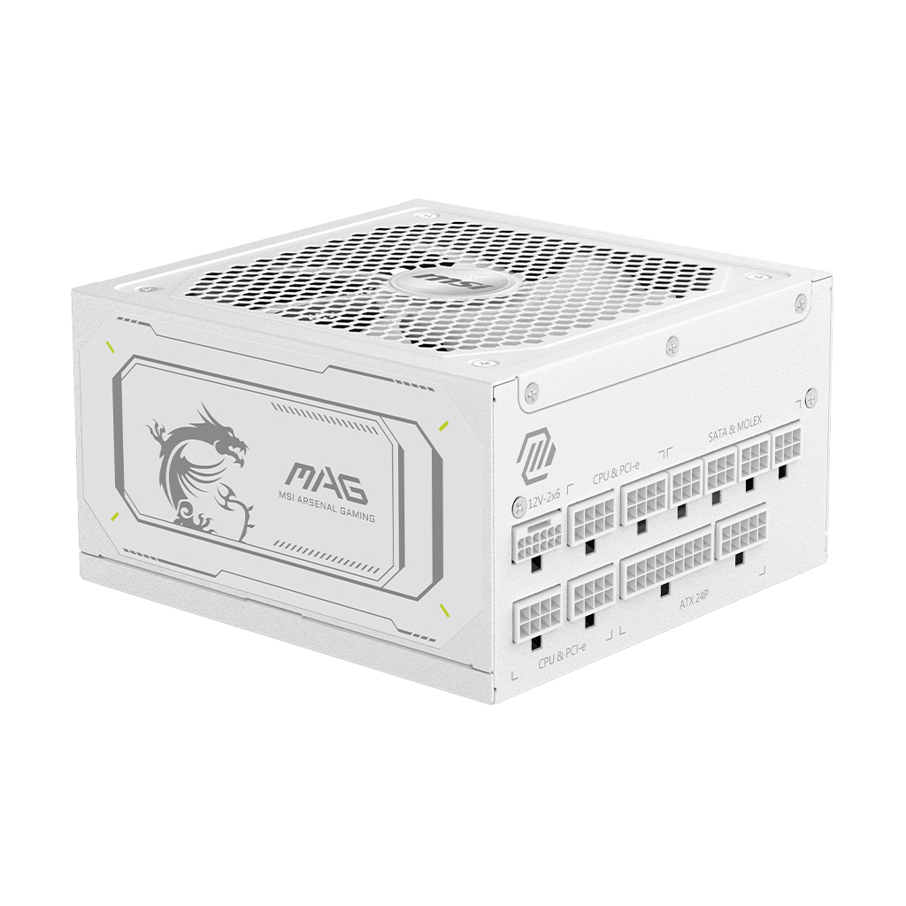 PSU MSI MAG A1000GL PCIE5 WHITE