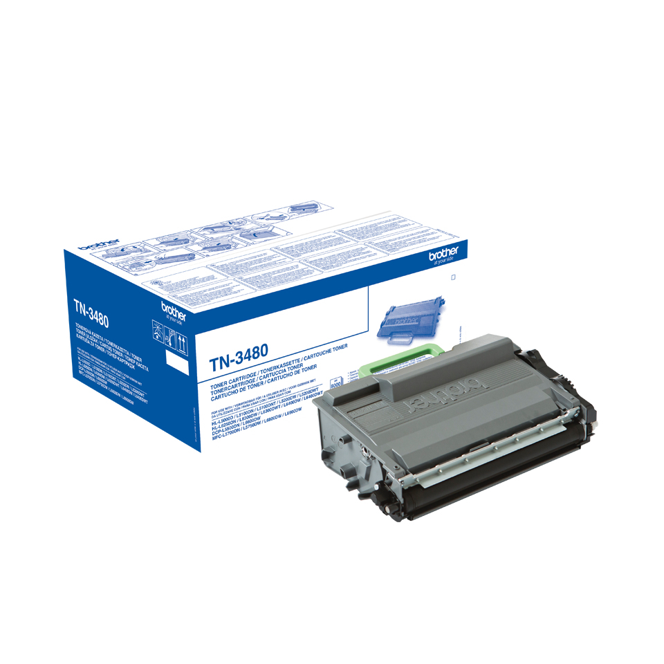 Brother Toner TN-3480 Schwarz