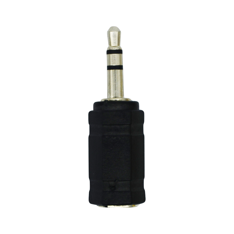 Logilink Audio adapter, 3.5 mm 3-pin/M to 2.5 mm 3-pin/F, black