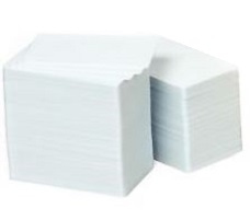 ZEBRA CARD FOOD SAFE PVC 30 MIL 800050-167 - Bürokleinmaterial - Weiß 500 pcs