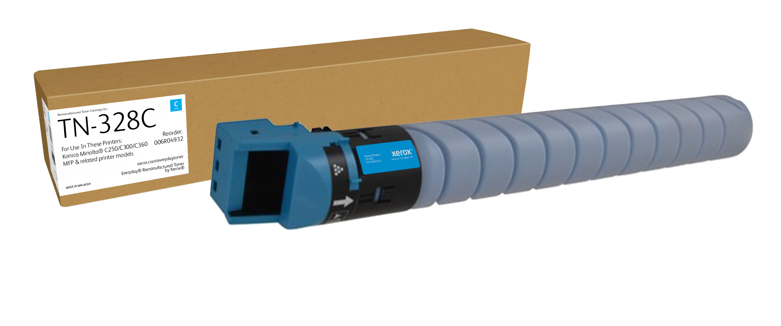 Xerox Toner Everyday Remanufactured Konica TN-328C Cyan