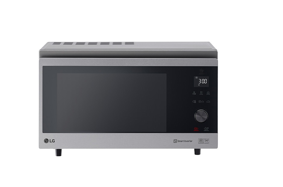 LG NeoChef Mikrobølgeovn med varmeledning og grill Fritstående 1100W 39liter Noble silver