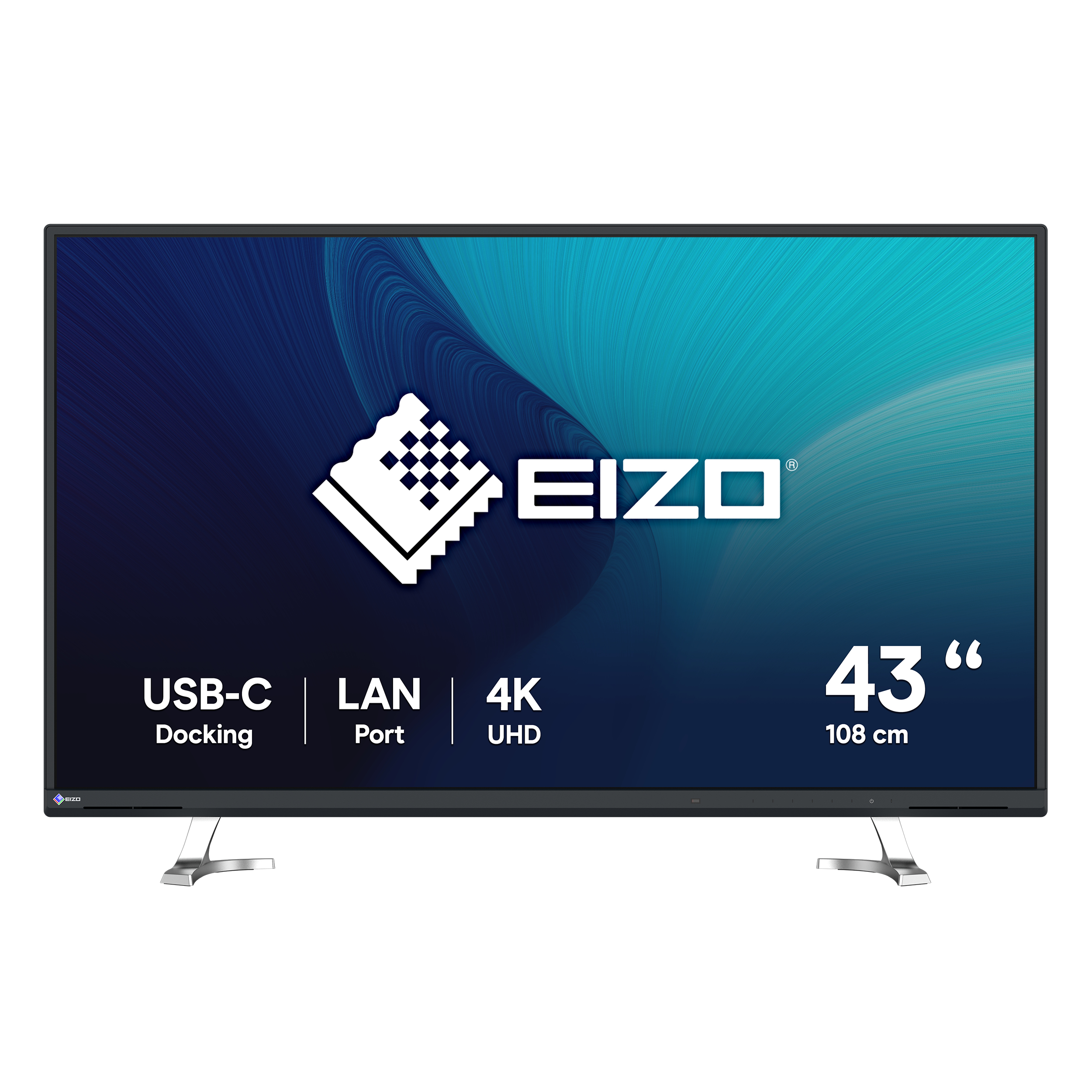 EIZO 108cm (42.5") EV4340X-BK 16:09 4K 2xHDMI+DP+USB-C IPS