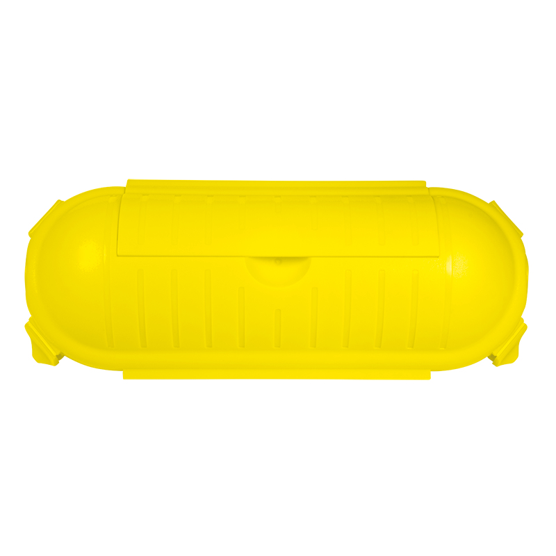Logilink Power cord protection box, outdoor, IP44, yellow