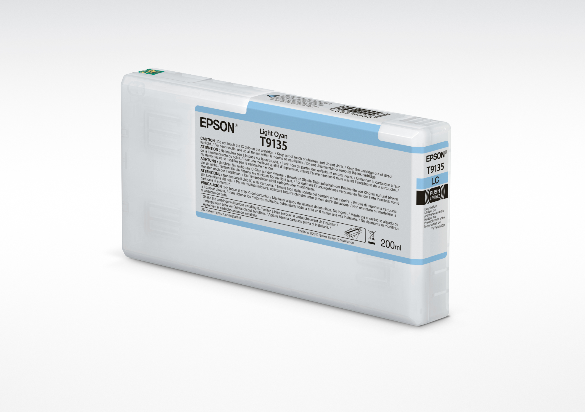 Epson T9135 Lys cyan Blæk C13T913500