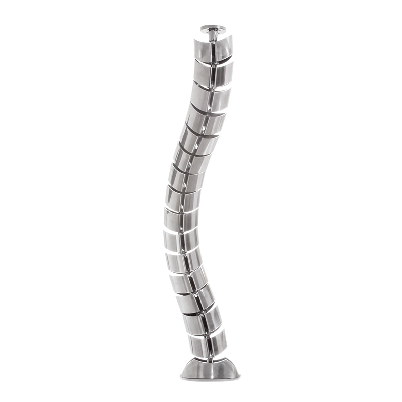 Management Kabelschlauch flexibel Metall 72cm Logilink Metallic
