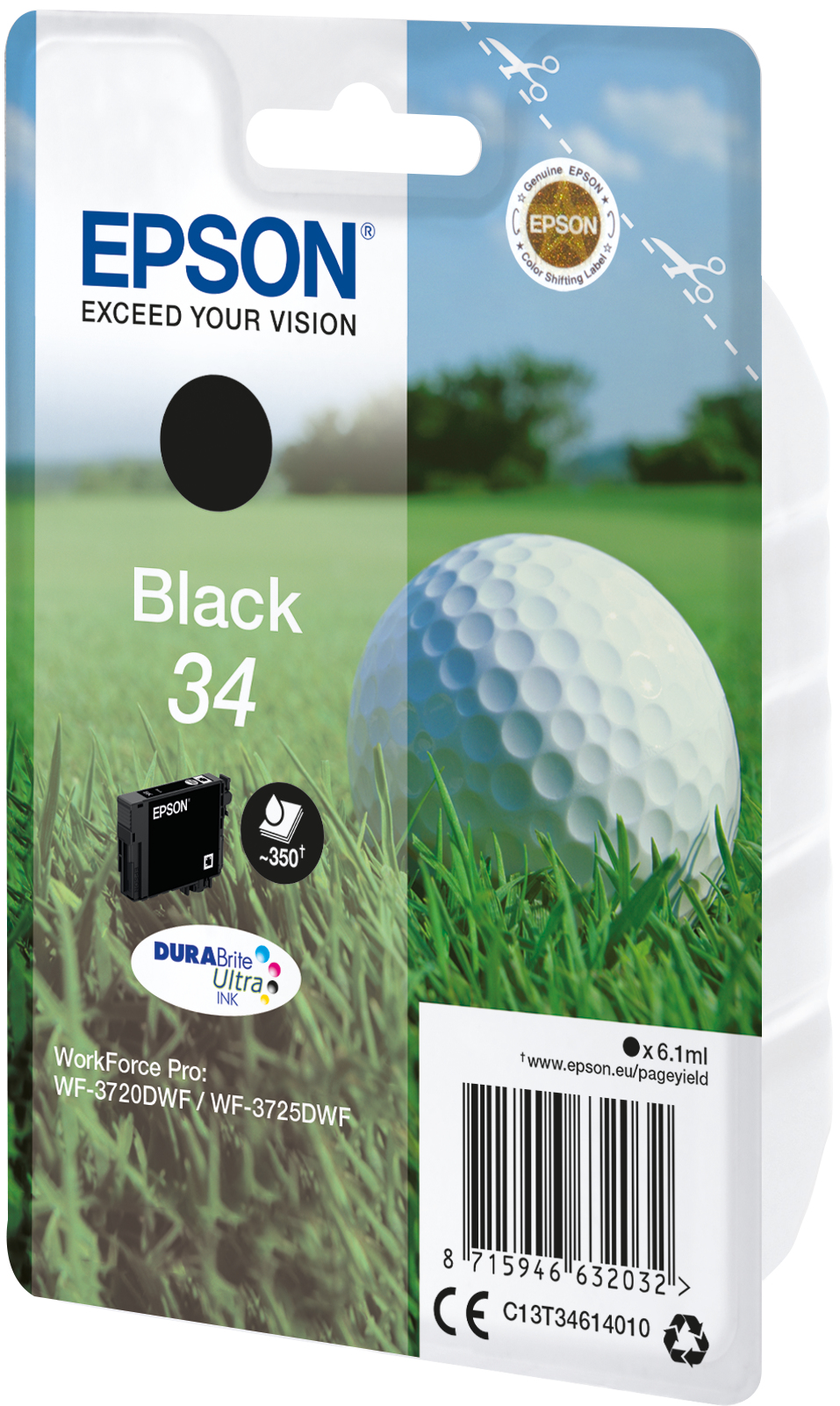 Epson Tinte 34 black T3461