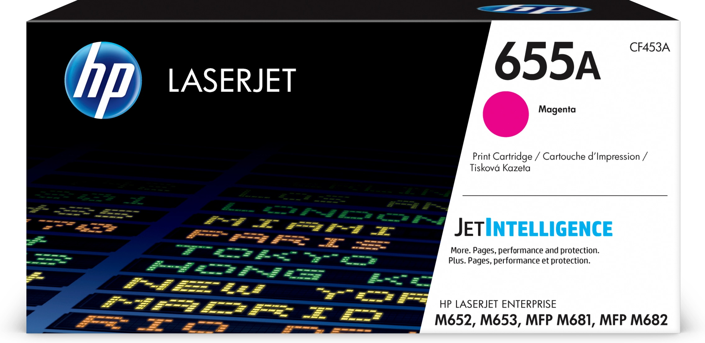 HP 655A - magenta - original - LaserJe