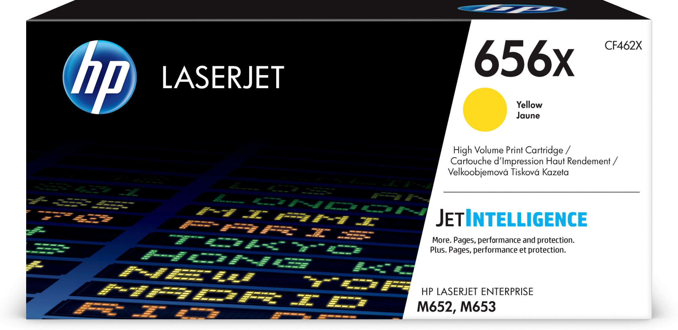 HP 656X - Højtydende - gul - original