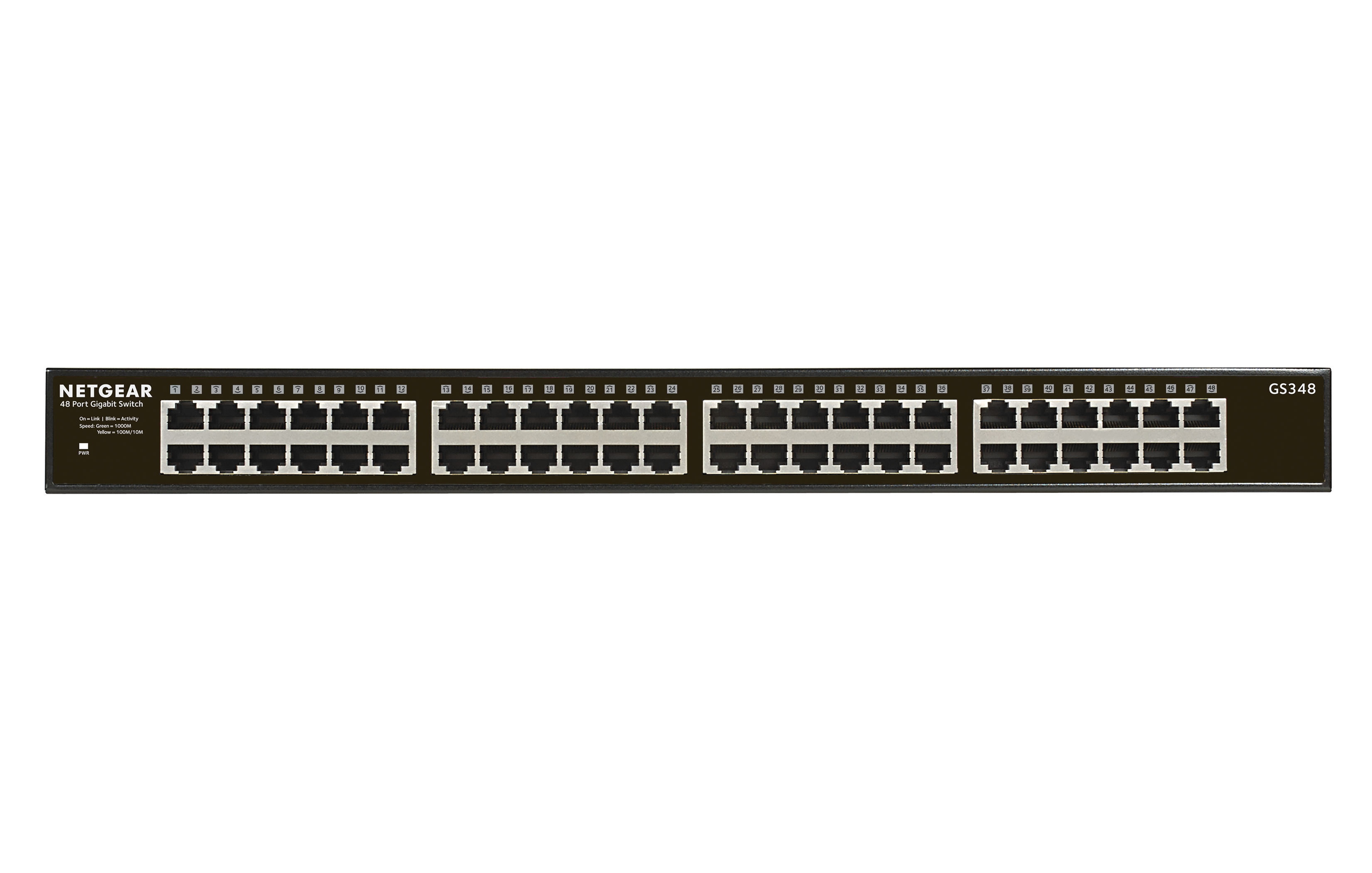 48P Netgear GS348 RM