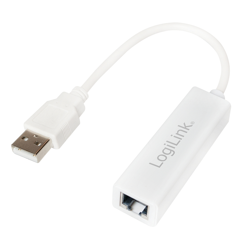 USB LogiLink USB2.0 -> RJ45 100Mbit weiß