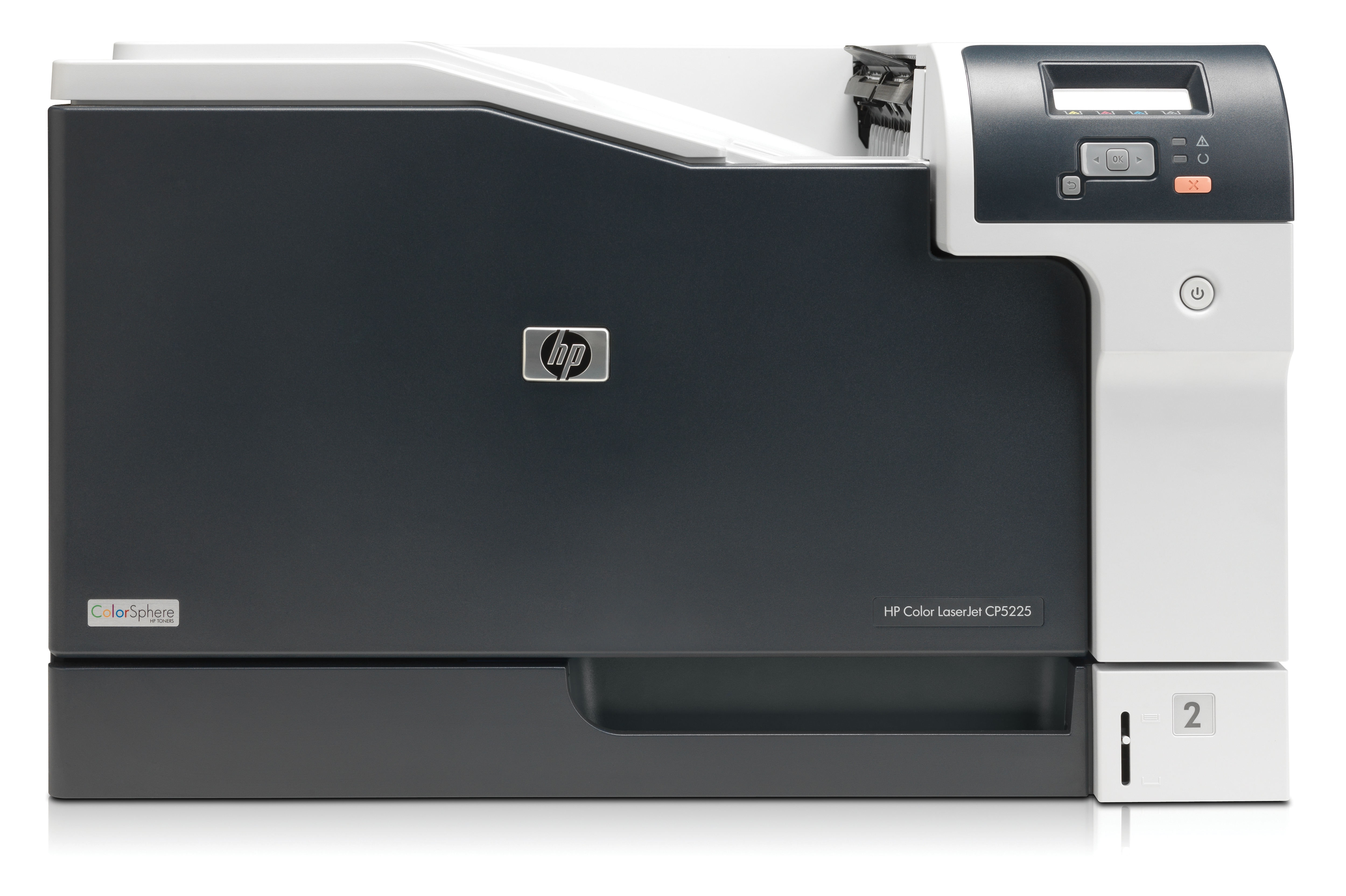 HP Color LaserJet Professional CP5225n Printer colour laser A3 600dpi 20ppmmono/20ppmcolour capacity: 350 sheets USB LAN