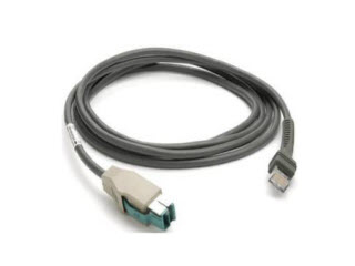 Zebra - USB-Kabel - USB PlusPower (M) - 5 / 12 V - 2,13 m - fr Zebra DS9908R (CBA-U23-S07ZBR)