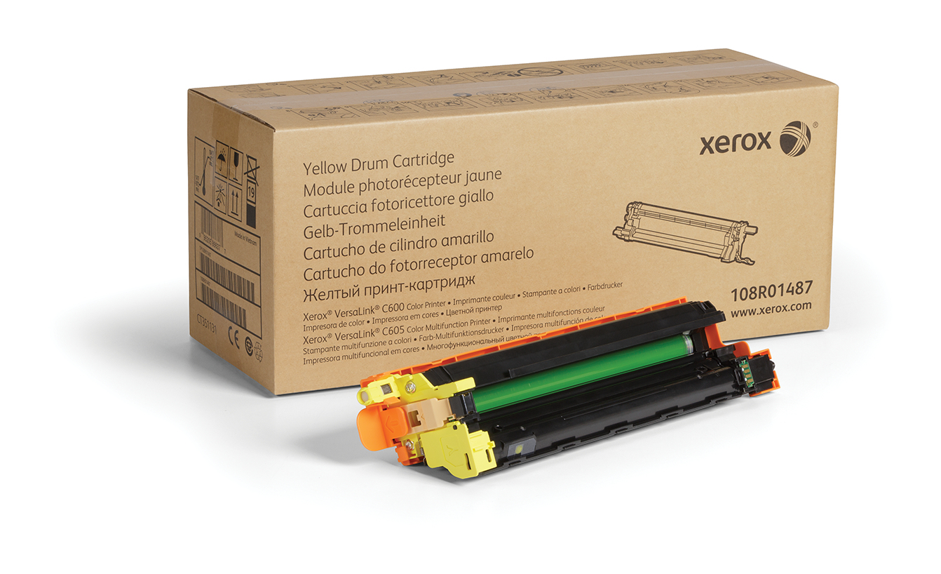Xerox VersaLink C605 Gul 40000 sider Tromlepatron 108R01487