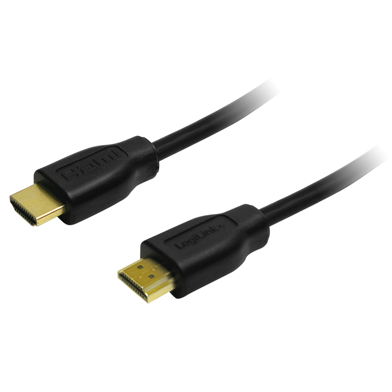 Logilink HDMI cable, A/M to A/M, 4K/30 Hz, black, 7.5 m