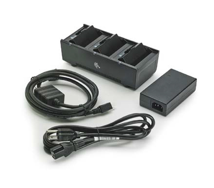 Zebra battery charging station - 3 slots