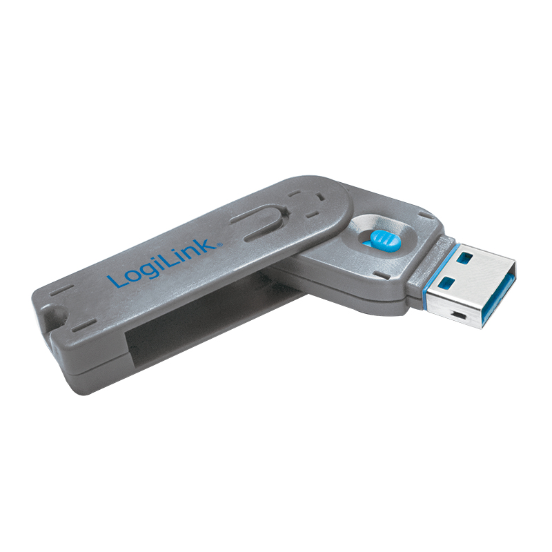 Port Blocker, USB-A, 1 Key + 1 Lock